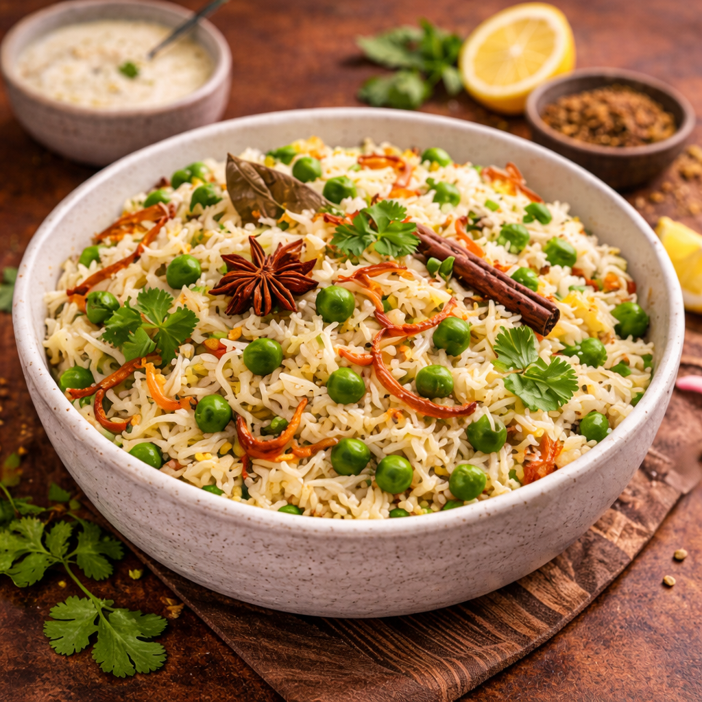 Matar Pulav Recipe | मटार पुलाव रेसिपी