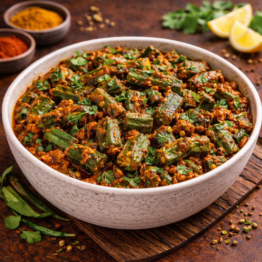 Masala Bhendi Recipe