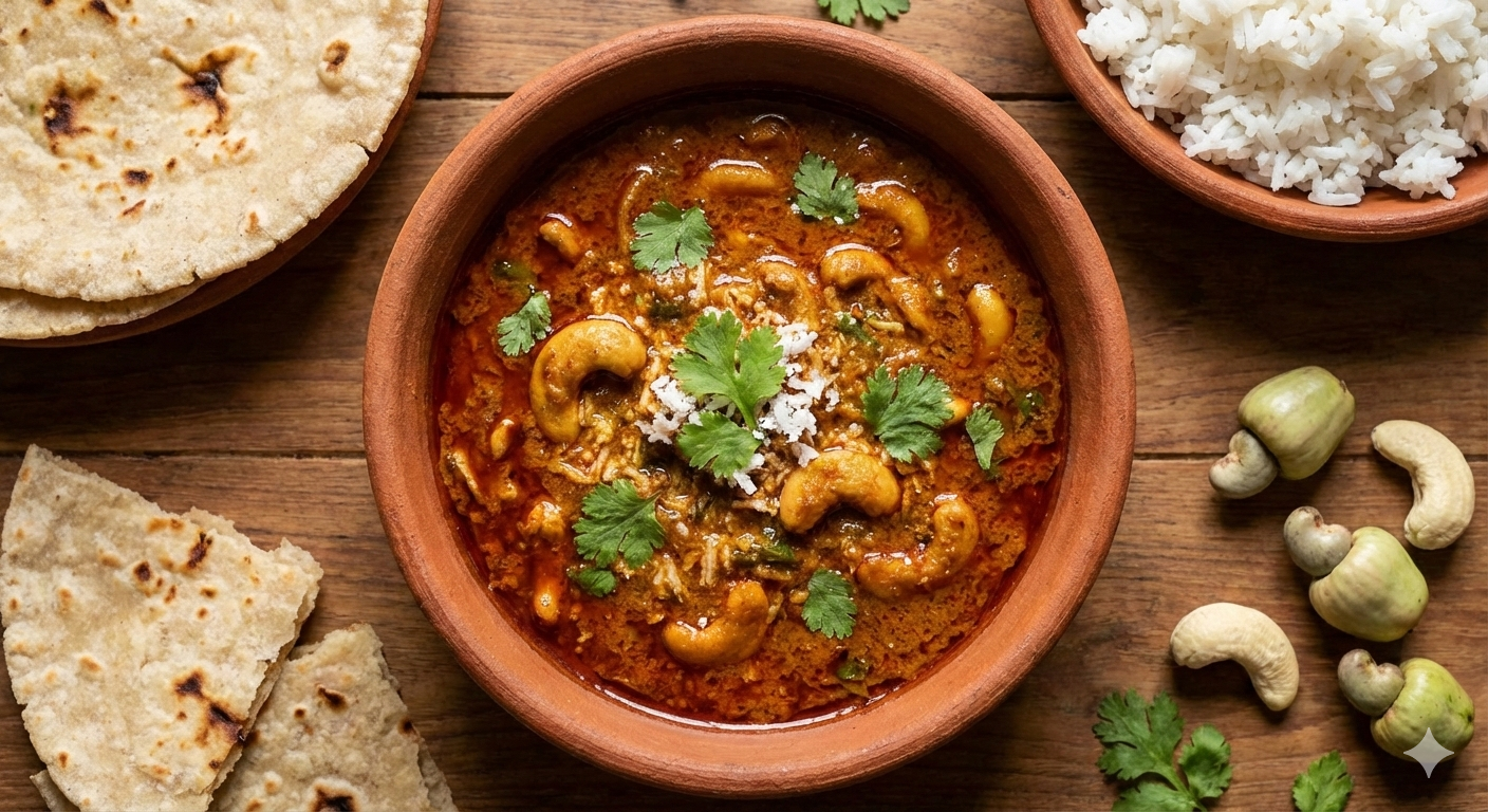 Olya Kajuchi Bhaji Recipe